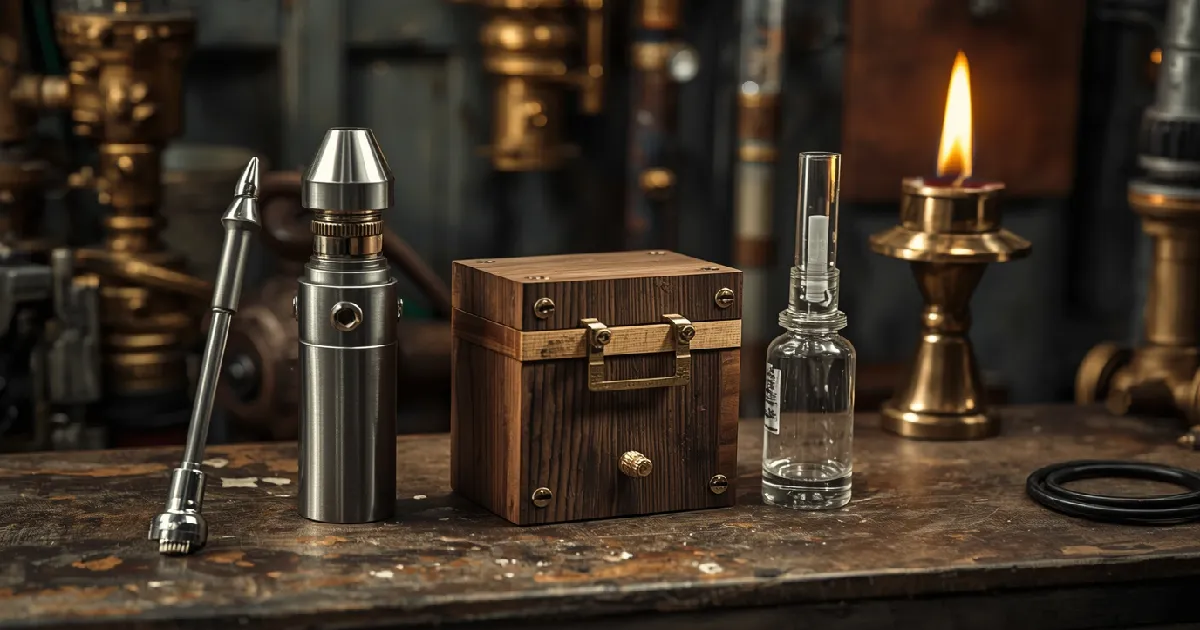 Butane Vaporizer Materials: How Titanium, Steel, Glass, and Wood Shape Your Sessions