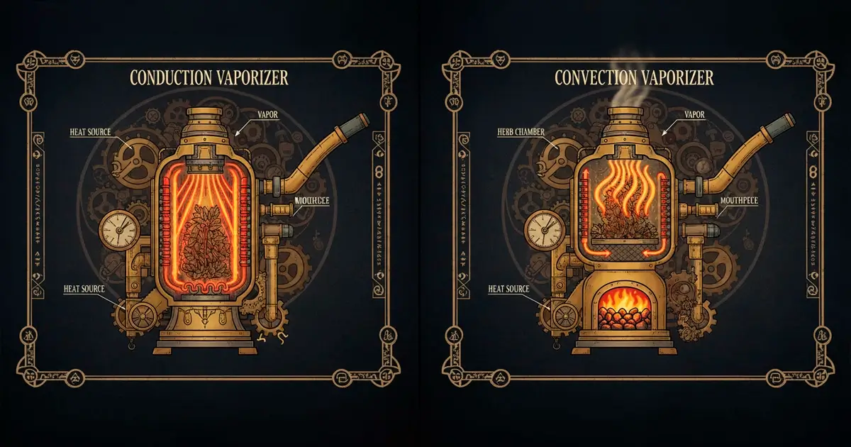 Conduction vs Convection Vaporizers: What's the Difference?